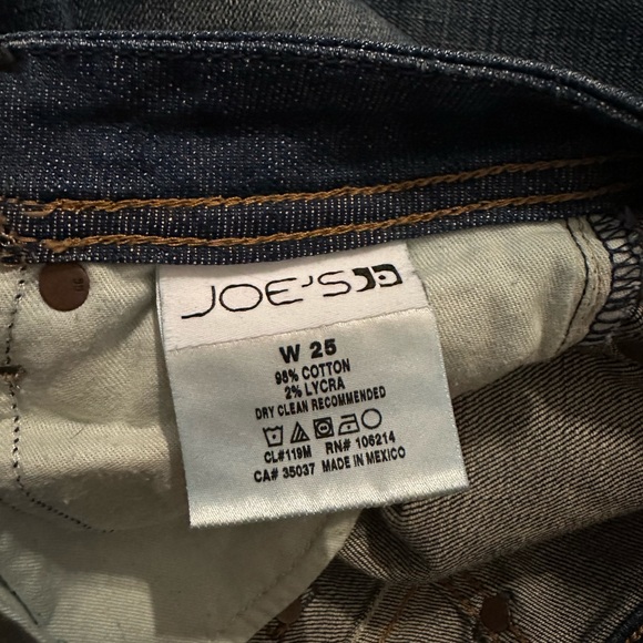 Joes Bootcut Size 25 - Picture 3 of 5